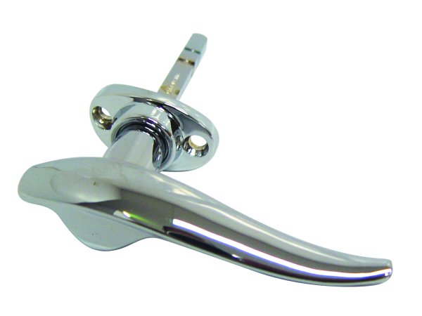 1932 OUTSIDE DOOR HANDLE EA CHROME-RIGHT HAND CLOSED CAR