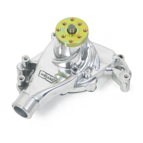 SB CHEV ALLOY LONG WATER PUMP POLISHED