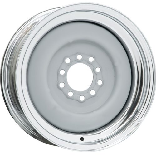 15X6 SOLID CHROME OUTER 5X4.5/5X4.75 BC BARE CENTRE