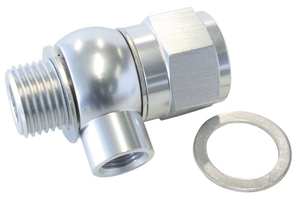 LS CHEVY OIL PRESSURE ADAPTER ALLOWS 1/8" NPT AUX PORT - Image 2