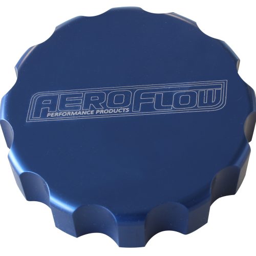 AEROFLOW RADIATOR CAP COVER   LARGE STYLE CAP BLUE