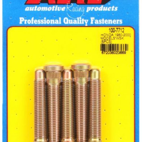 AR100-7712 Arp Honda Longer M12 X 1.5 Mm Wheelstuds .485 Knurl 2.850″ Uhl