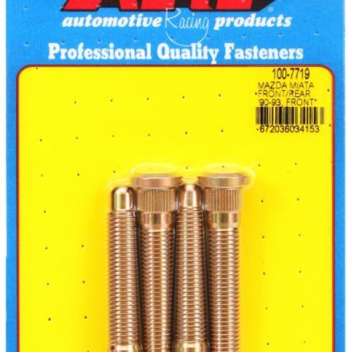AR100-7719 Arp Mazda Wheel Studs Mx5 M12 X 1.5 .507 Knurl 2.750″ Uhl