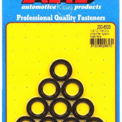 AR200-8533 Arp 1/2″ Id Washers With Chamfer 7/8″ Od, .120″ Thick, 10 Pk