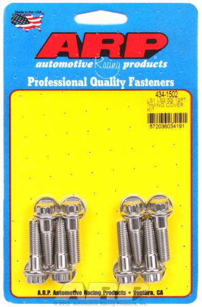 AR434-1502 Arp Arp 12 Pt Timing Cover Bolt Kitls1 & Ls2 Stainless