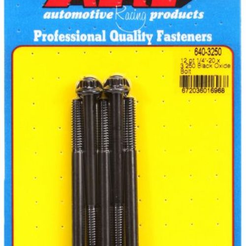 AR640-3250 Arp 12 Pt Bolts 1/4″ Unc X 3.25″ 5/16″ Wrench (5 Pack) 1/4 20
