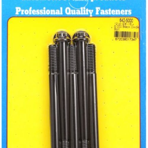 AR642-5000 Arp 12 Pt Bolts 3/8″ Unc X 5.00″ 3/8″ Wrench (5 Pack) 3/8 16