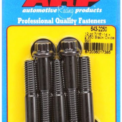 AR643-2250 Arp 12 Pt Bolts 7/16″ Unc X 2.25″ 7/16″ Wrench (5 Pack) 7/16 14