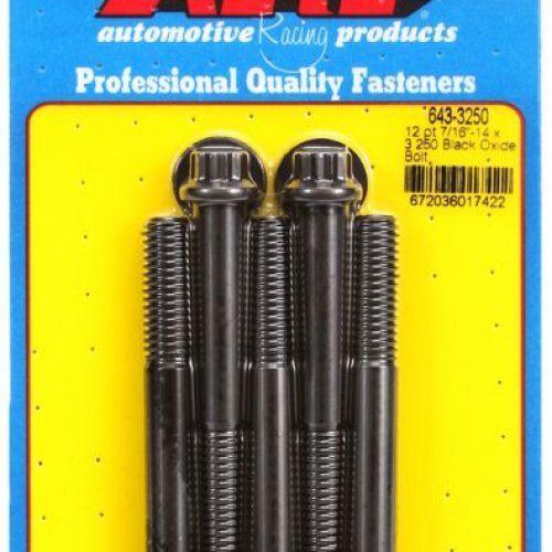 AR643-3250 Arp 12 Pt Bolts 7/16″ Unc X 3.25″ 7/16″ Wrench (5 Pack) 7/16 14
