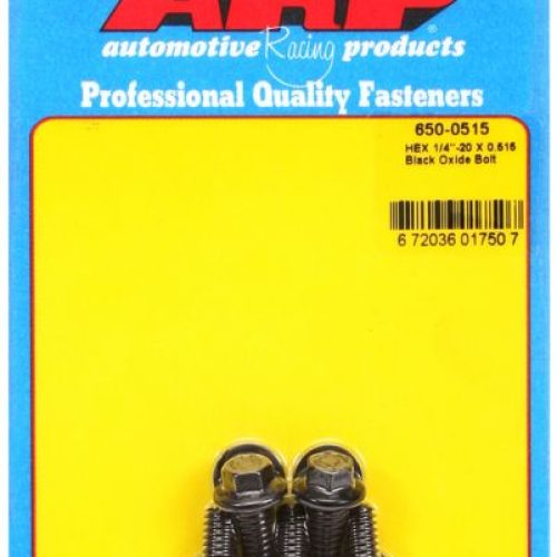 AR650-0515 Arp Hex Bolts 1/4″ Unc X .515″ 5/16″ Wrench (5 Pack) 1/4 20