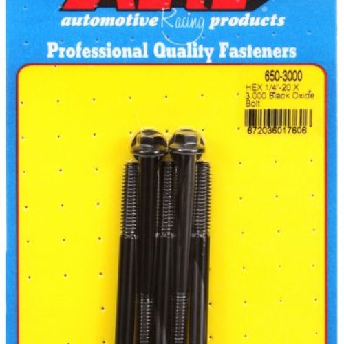 AR650-3000 Arp Hex Bolts 1/4″ Unc X 3.00″ 5/16″ Wrench (5 Pack) 1/4 20