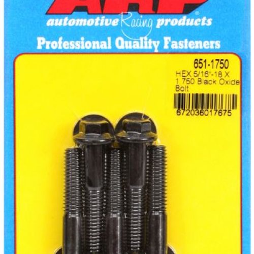 AR651-1750 Arp Hex Bolts 5/16″ Unc X 1.75″ 3/8″ Wrench (5 Pack) 5/16 18
