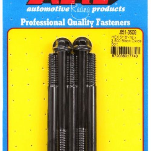 AR651-3500 Arp Hex Bolts 5/16″ Unc X 3.50″ 3/8″ Wrench (5 Pack) 5/16 18