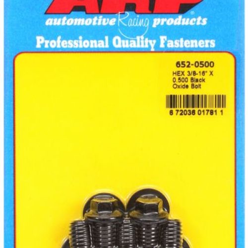 AR652-0500 Arp Hex Bolts 3/8″ Unc X .500″ 3/8″ Wrench (5 Pack) 3/8 16