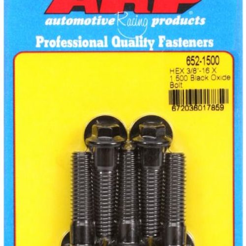 AR652-1500 Arp Hex Bolts 3/8″ Unc X 1.50″ 3/8″ Wrench (5 Pack) 3/8 16