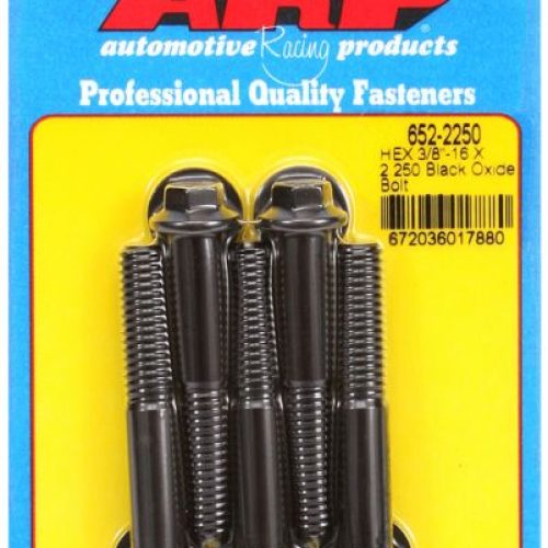 AR652-2250 Arp Hex Bolts 3/8″ Unc X 2.25″ 3/8″ Wrench (5 Pack) 3/8 16