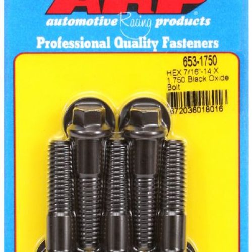 AR653-1750 Arp Hex Bolts 7/16″ Unc X 1.75″ 7/16″ Wrench (5 Pack) 7/16 14