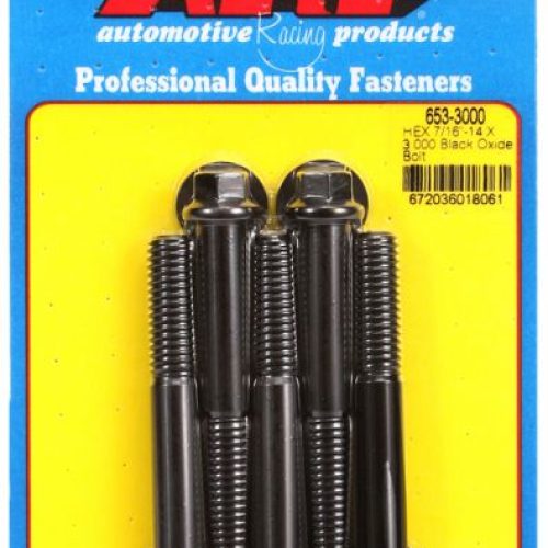 AR653-3000 Arp Hex Bolts 7/16″ Unc X 3.00″ 7/16″ Wrench (5 Pack) 7/16 14