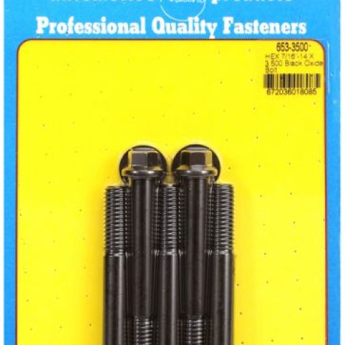AR653-3500 Arp Hex Bolts 7/16″ Unc X 3.50″ 7/16″ Wrench (5 Pack) 7/16 14