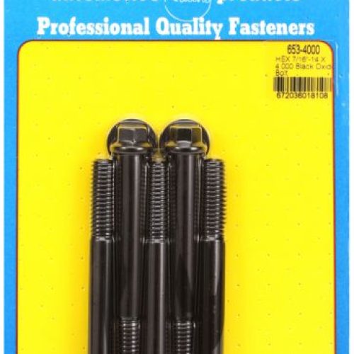 AR653-4000 Arp Hex Bolts 7/16″ Unc X 4.00″ 7/16″ Wrench (5 Pack) 7/16 14