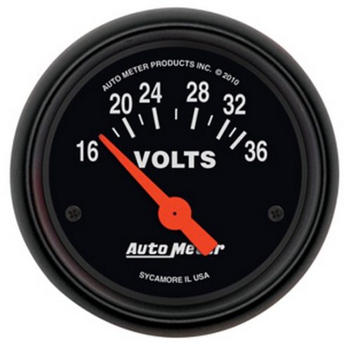 Z-SERIES 2-1/16″ VOLTMETER    16-36 VOLTS, SHORT SWEEP ELECT