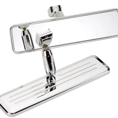 BILLET BALL MILLED REARVIEW   INTERIOR MIRROR POLISHED