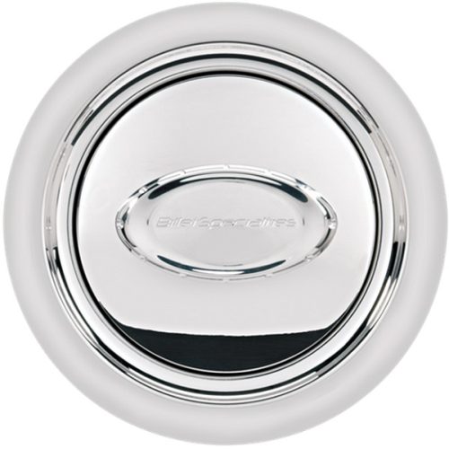 BILLET HORN BUTTON  SMOOTH    PRO STYLE WITH LOGO