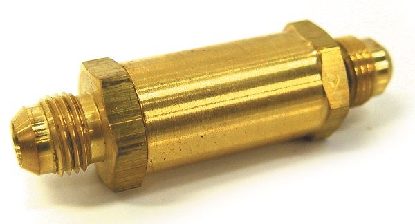 CHECK VALVE -6AN, 2 PSI BRASS