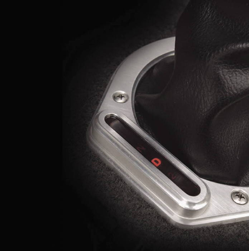VERTICAL ROUND BILLET 350/400 LED IND/ROUND BOOT/CONTROL MOD