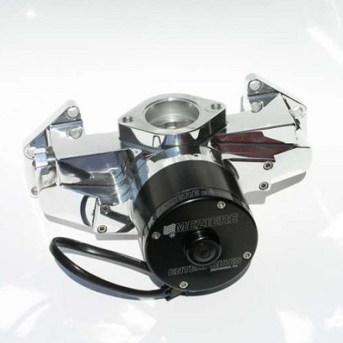 MZWP106UHD Meziere Electric Water Pump Big Block Mopar,Polished,42 Gpm,H/D Motor