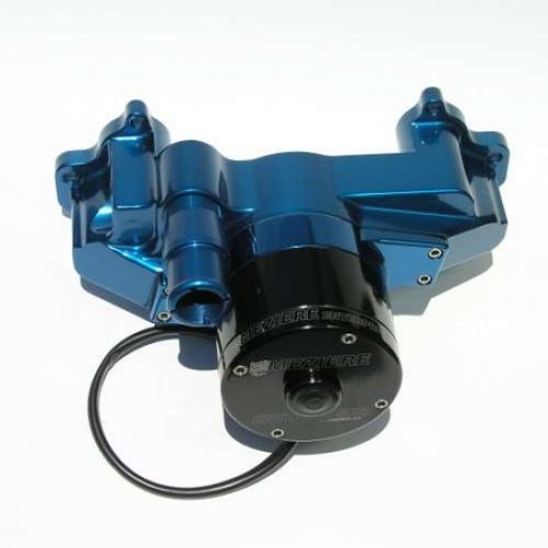 MZWP119B Meziere Electric Water Pump Ls1 Race 35 Gpm Blue