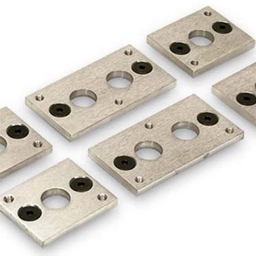 SBC CHEV HEADER STD PORT TO SPREAD PORT EXHAUST FLANGE KIT
