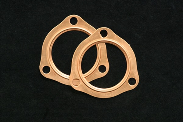 SCE 2.5 3 BOLT EXH COLLECTOR GASKET PRO COPPER 2 IN PACK
