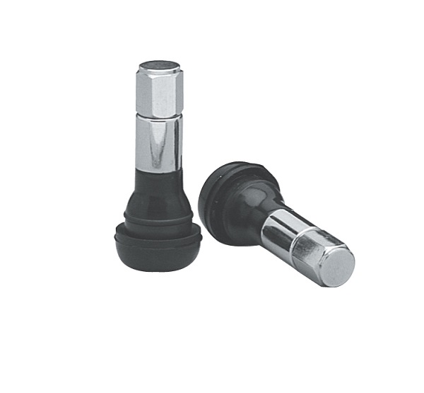 TLC504L-4 Topline Valve Stems Pull Thru Chrome Full Length Chrome Sleeve