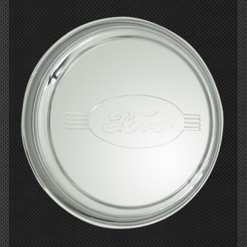 1942 FORD HUBCAP  EA          STAINLESS – SUIT SMOOTHIE