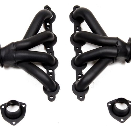 LS1 BLOCK HUGGER HEADERS      BLACK