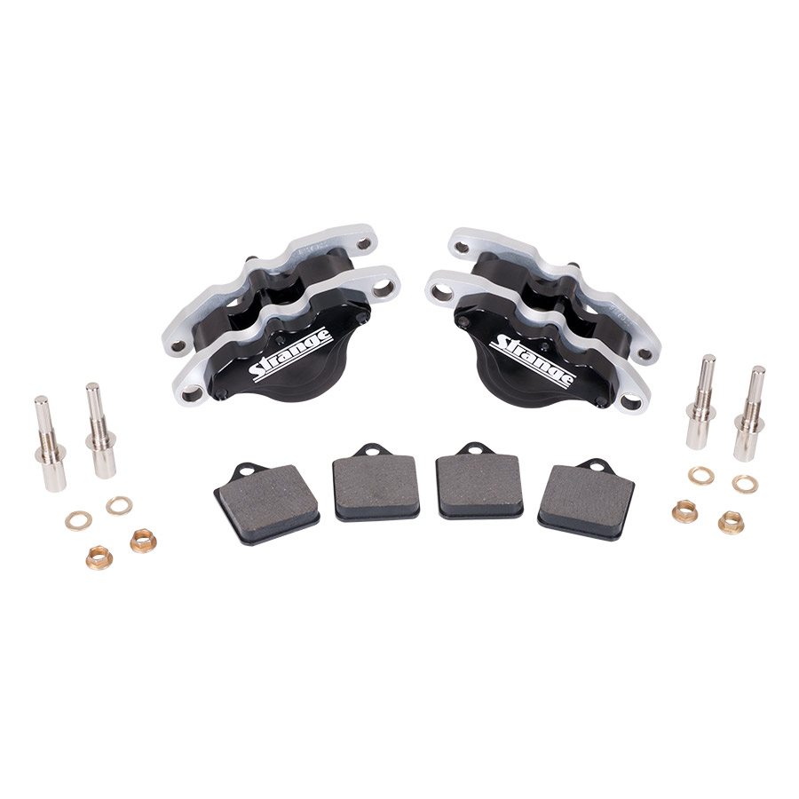 SINGLE PISTON CALLIPERS, PAIR WITH SLIDERS & DTC-30 PADS