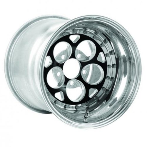 MAGNUM DRAG 15×10 5X4.5 BC 5.0″ B/S -BLACK-