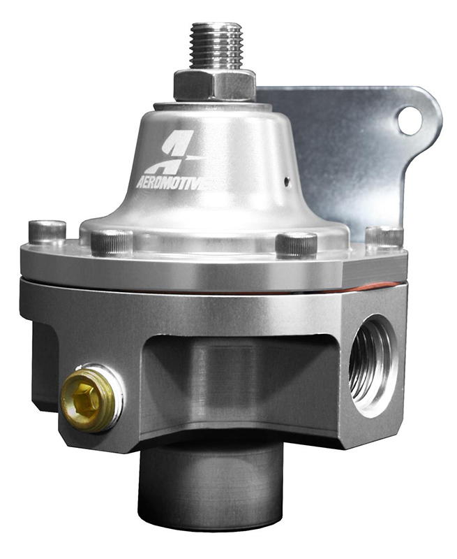 2-PORT FUEL PRESSURE REGULATOR-6 ORB, 1.5-5PSI, DEADHEAD