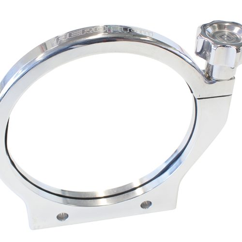AEROFLOW BILLET BOTTLE MOUNT  6.2″/157.48mm POLISHED