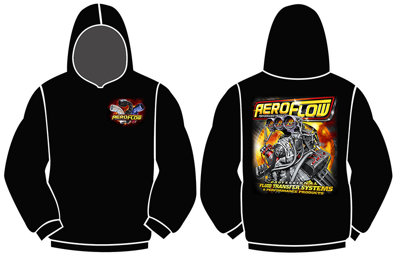 AEROFLOW NITRO HEMI HOODIE MEDIUM