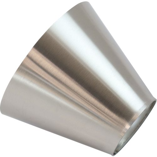 304 transition cone 2.5-5″    Stainless steel 4″ length