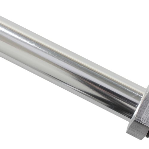 AF926-16-08S Aeroflow  8 Orb To 22 Mm Barb Turbo Drainextension Silver 100 Mm Oal