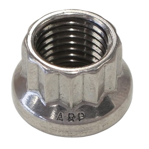SS 12PT NUTS 1/2-13 UNC (10)  9/16″ WRENCH, .823″ COLLAR