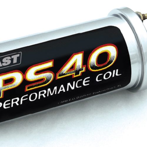 PS40 IGNITION COIL, CHROME    WITH BALLAST RESISTOR