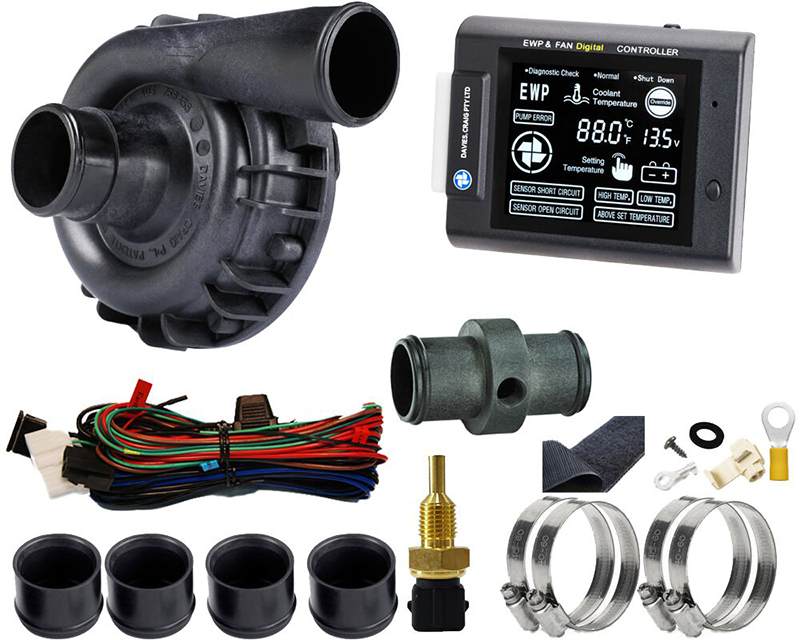 DC8930 Davies Craig Ewp115 Nylon Water Pump & Lcd Controller Combo. 12 V 115 L/Min