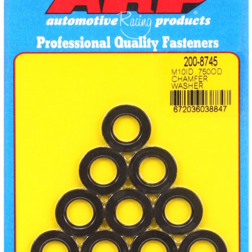 AR200-8745 Arp 10 Mm Id Washers, With Chamfer .750″ Od, .120″ Thick, 10 Pk