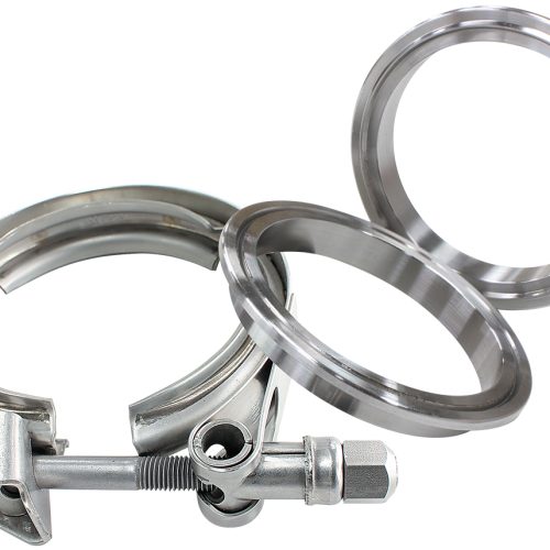 AF92-1250SS Aeroflow 1.25″ V Band Clamp Kit 2 X Weldrings & 1 X Stainless Clamp