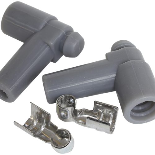 AF4530-3320 Aeroflow Hei Boots & Terminals 90 Deg 2 Boots,Terminals Grey