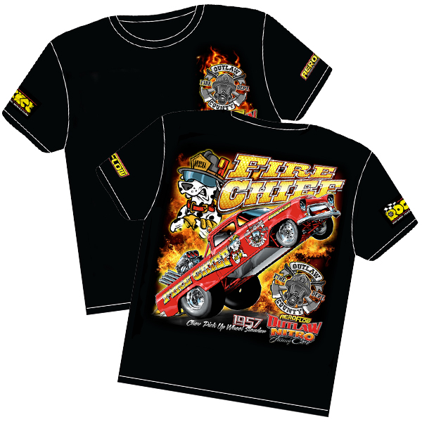 FIRECHIEF WHEELSTANDER T-SHIRTMEDIUM